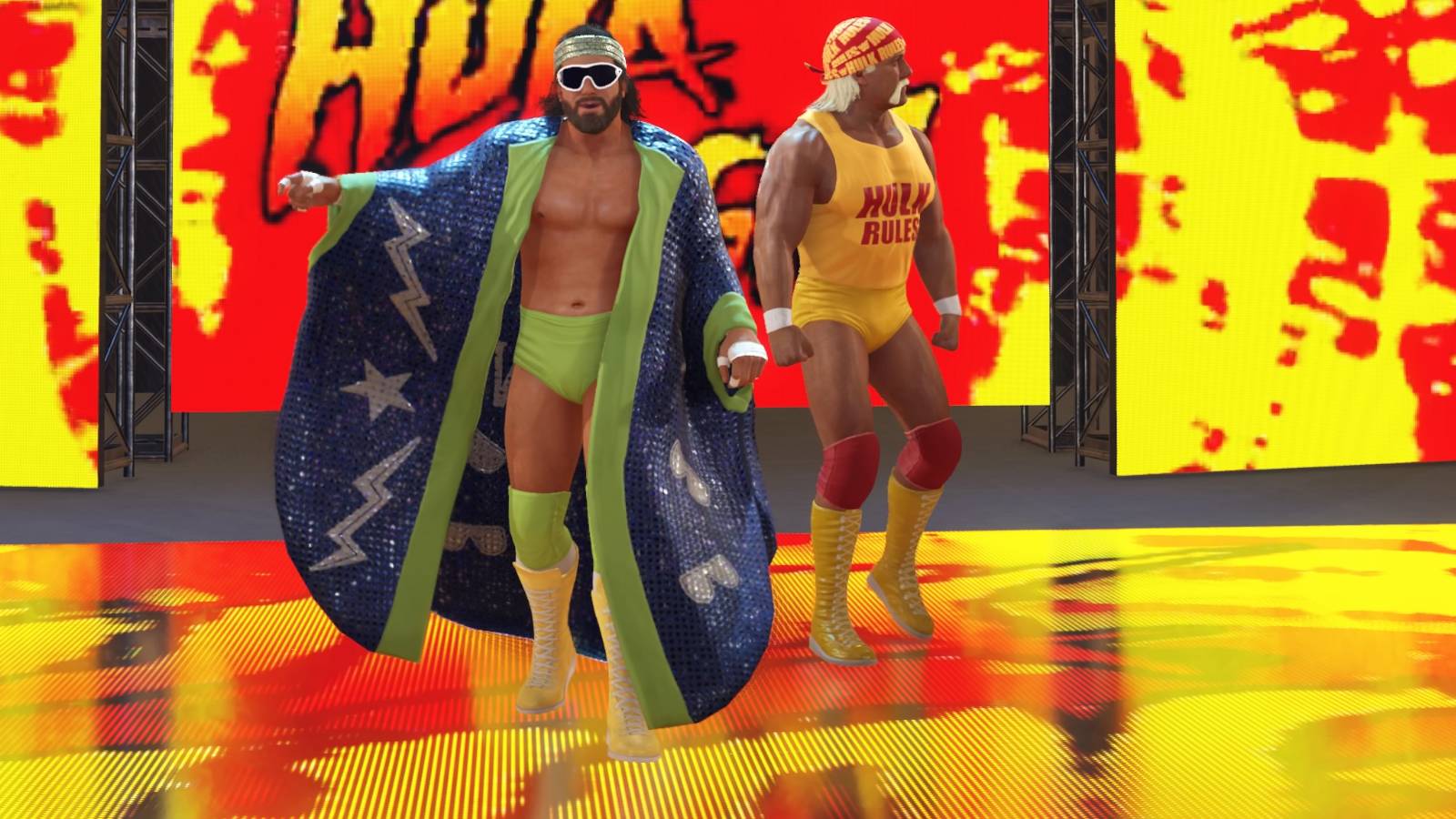 WWE 2K23 - Hulk Hogan and Randy Savage tag team