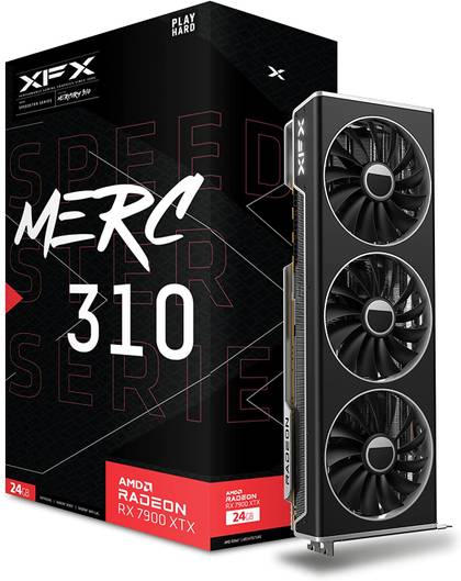 XFX Speedster MERC310 AMD Radeon RX 7900XTX Black 24G