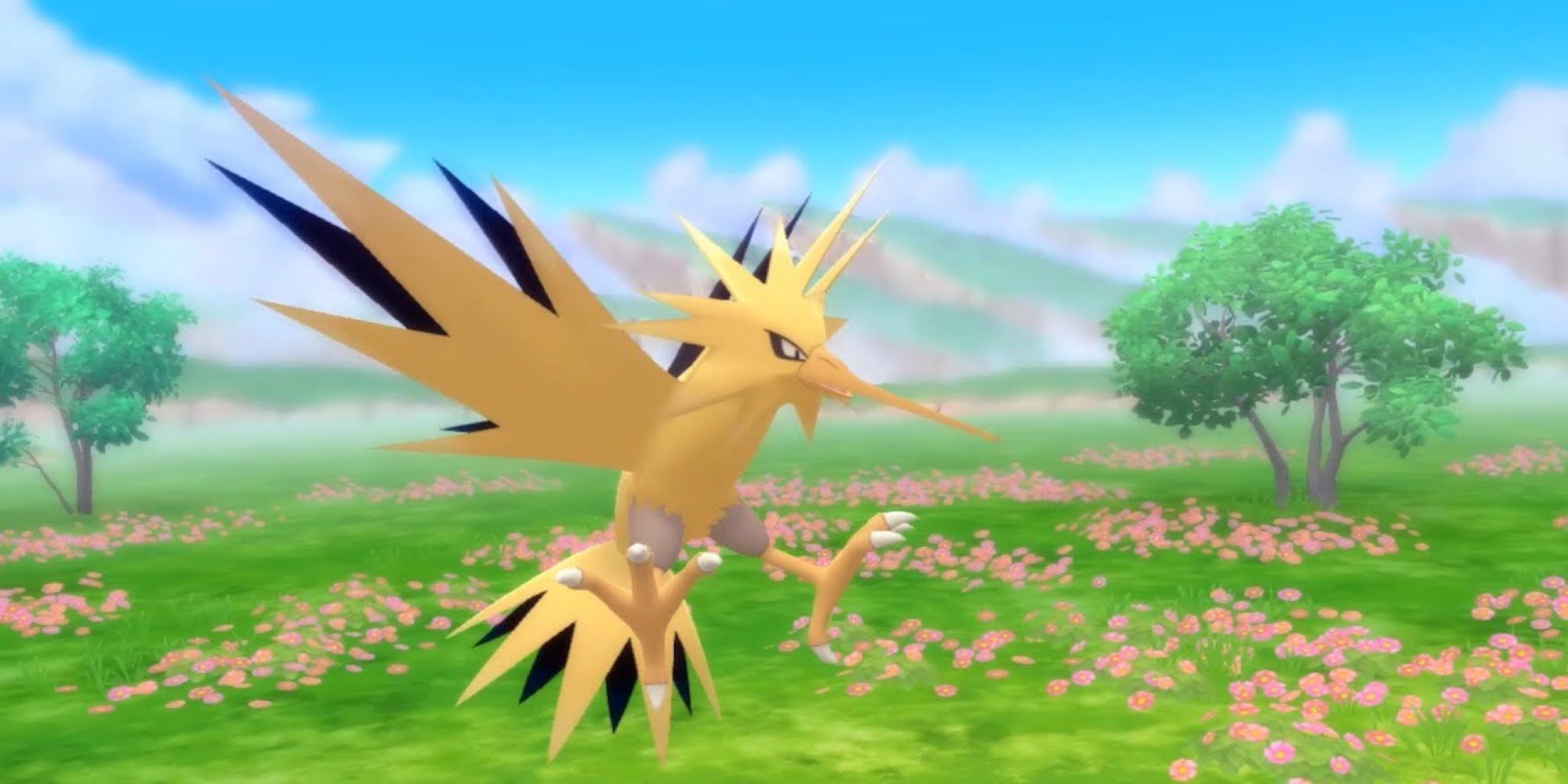 Zapdos in Pokemon Brilliant Diamond