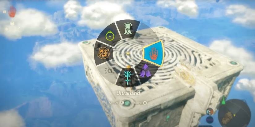 Ability Wheel in Tears of the Kingdom