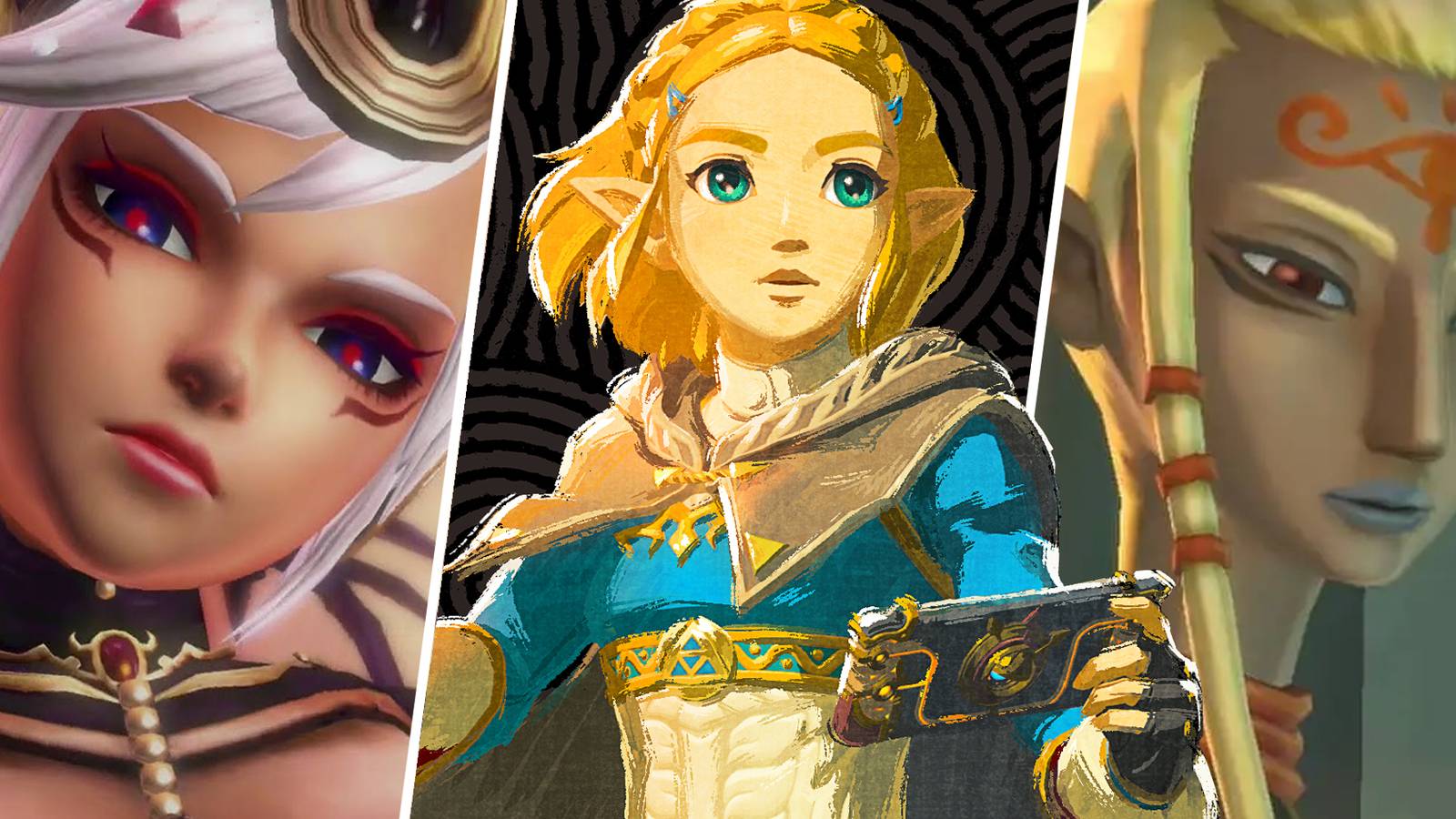 Cia, Tears of the Kingdom Princess Zelda, and Skyward Sword Impa feature image