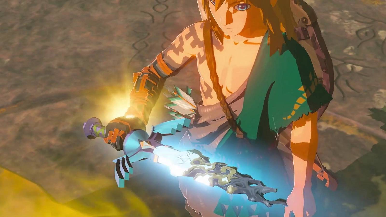 zelda tears of the kingdom broken master sword