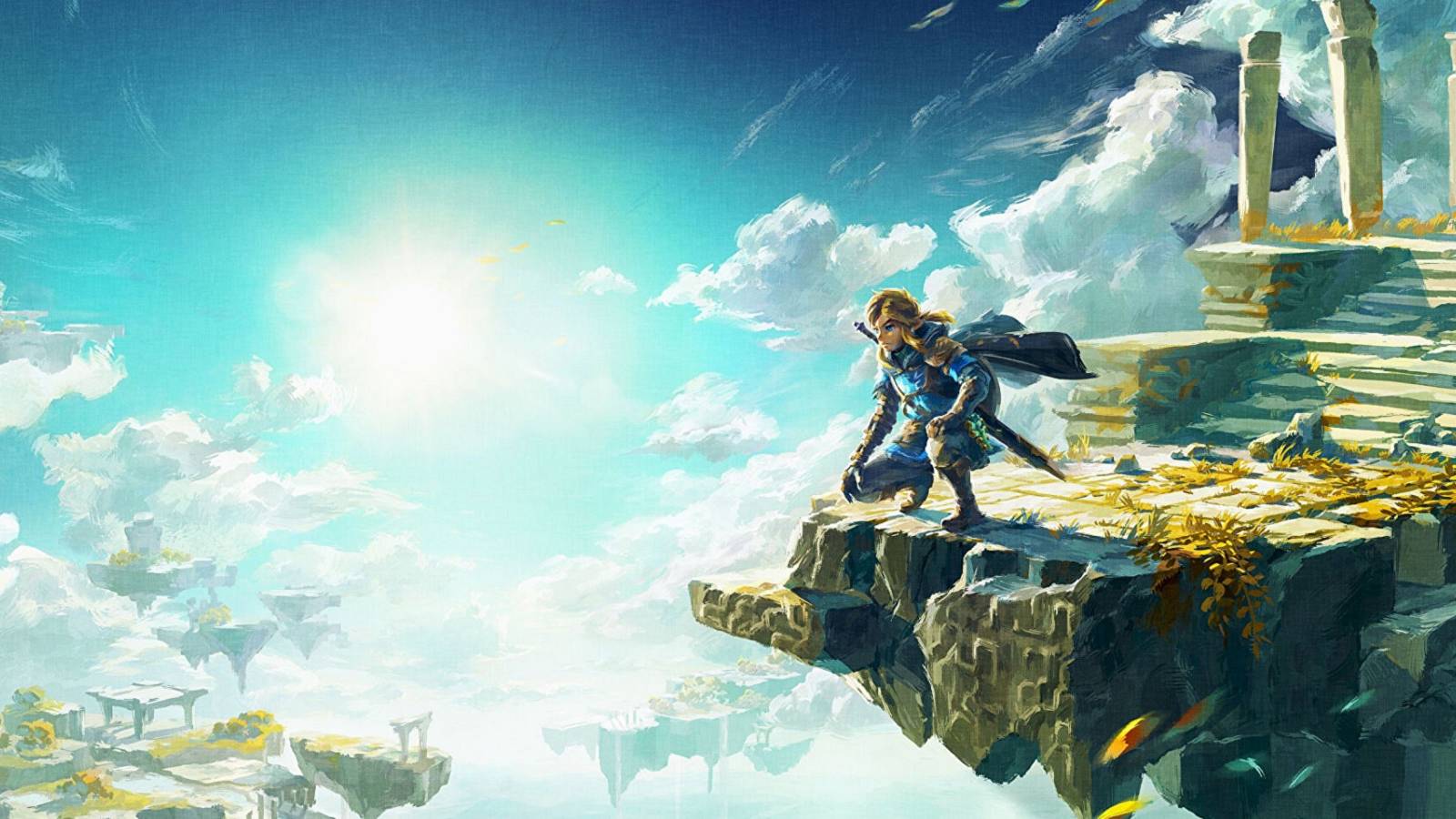 zelda tears of the kingdom key art