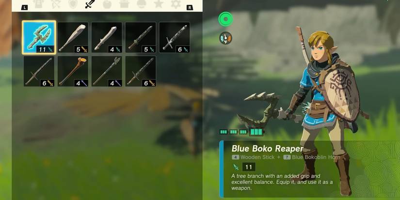 Fused weapon in Tears of the Kingdom