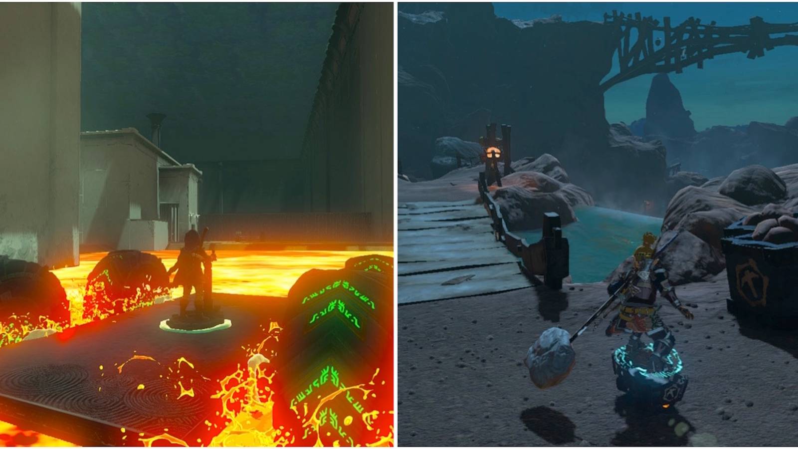 Piloting vehicles in The Legend of Zelda Tears of the Kingdom