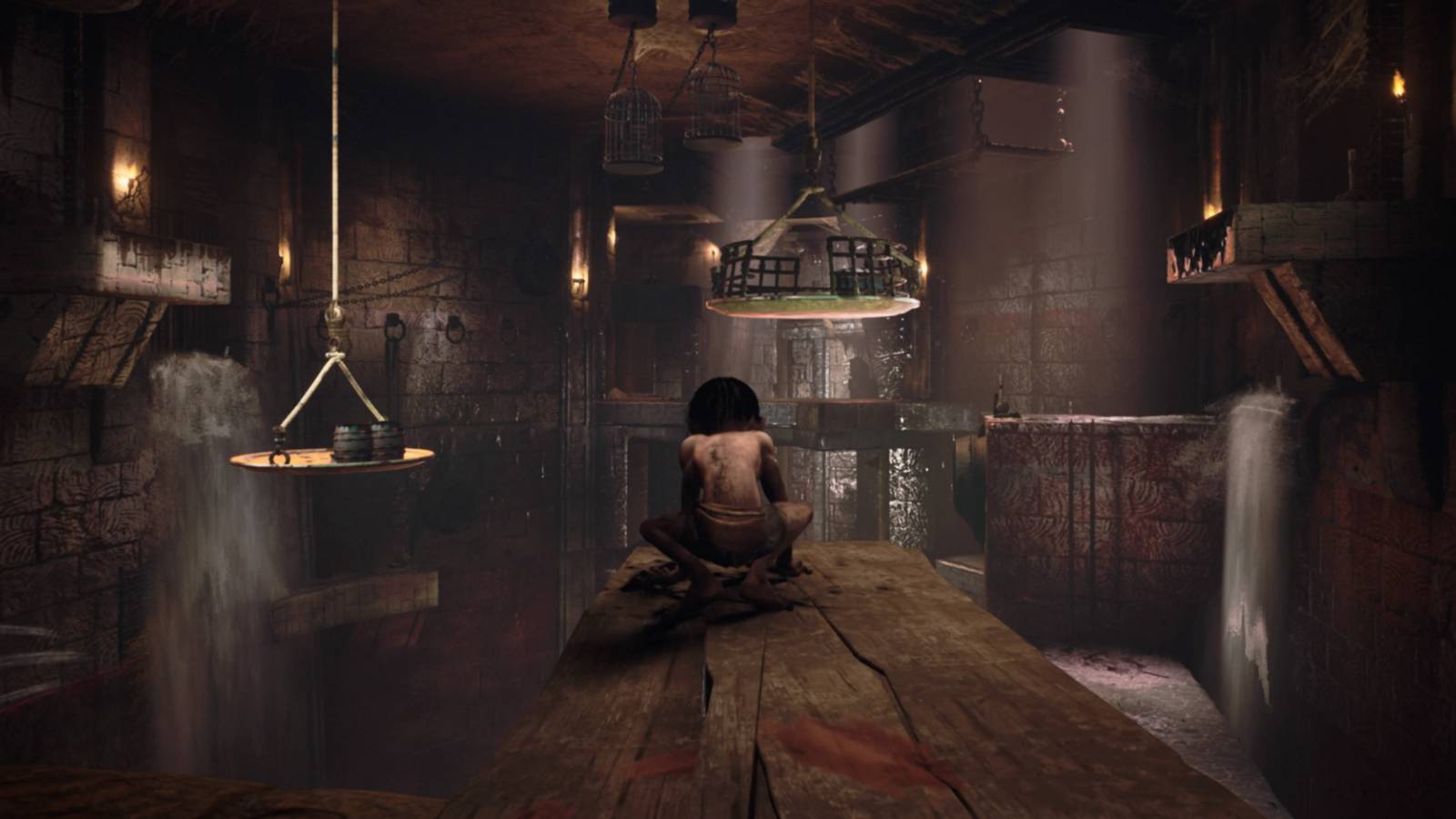 Gollum faces the Sewers in The Lord of the Rings: Gollum