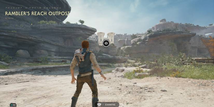 Cal faces the Forest Gate in Star Wars Jedi: Survivor