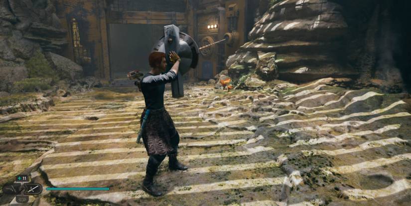 Cal opens a door in Star Wars Jedi: Survivor