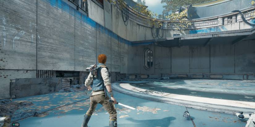Cal faces a wall in Star Wars Jedi: Survivor