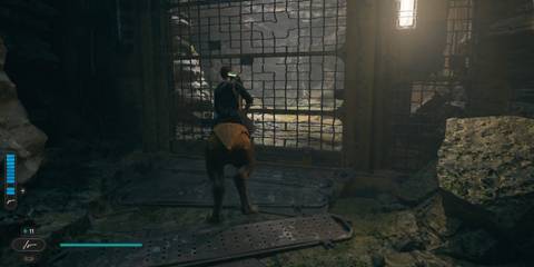 Cal rides a Nekko in Star Wars Jedi: Survivor