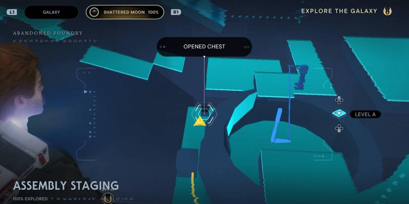 The Assembly Staging area in Star Wars Jedi: Survivor