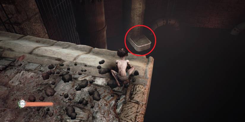 Gollum explores the Sewers in The Lord of the Rings: Gollum