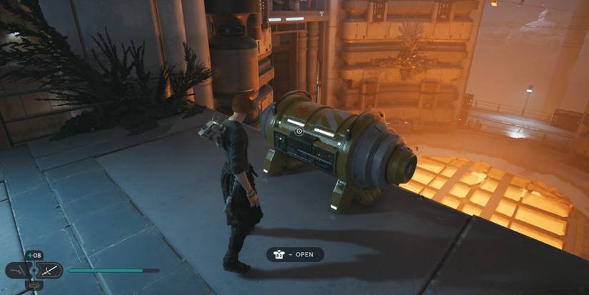 Cal finds a Stim chest in Star Wars Jedi: Survivor