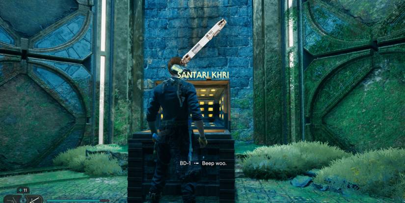 Cal finds Santari Khri's Lightsaber in Star Wars Jedi: Survivor