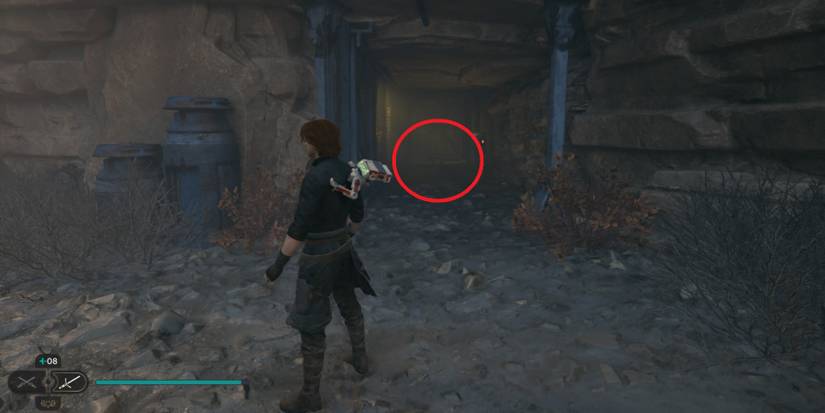 Cal finds the elevator in the Fogged Expanse in Star Wars Jedi: Survivor