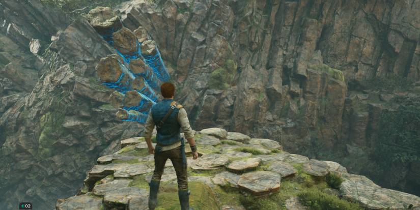 Cal uses Force Push in Star Wars Jedi: Survivor