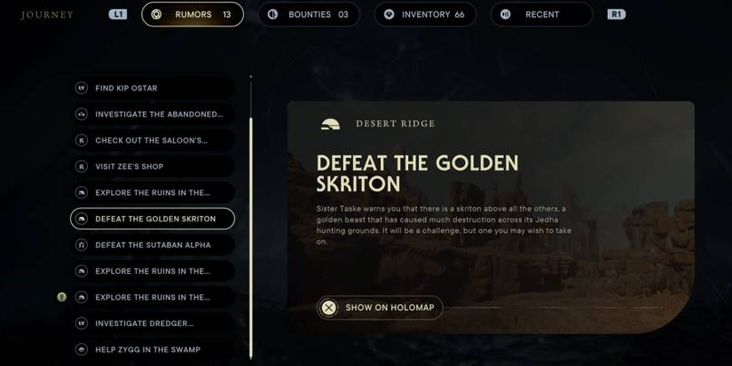 The Defeat the Golden Skriton Rumor in Star Wars Jedi: Survivor