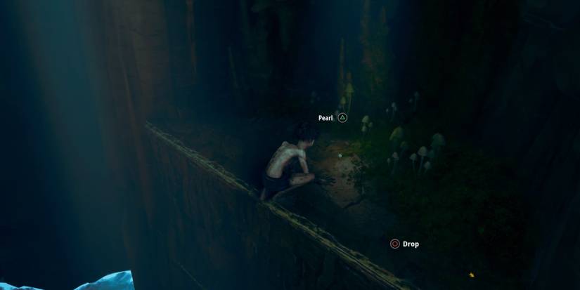 Gollum finds a Pearl in The Lord of the Rings: Gollum