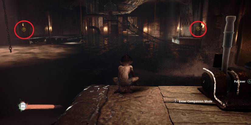 Gollum faces the Sewers in The Lord of the Rings: Gollum