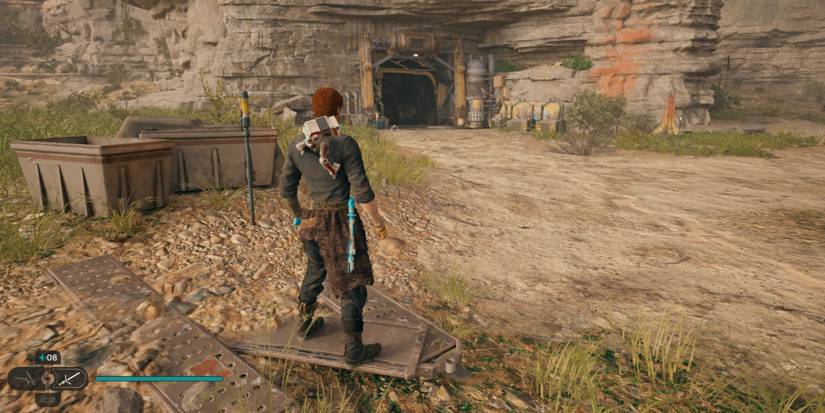 Cal finds the entrance to the Sodden Grotto in Star Wars Jedi: Survivor