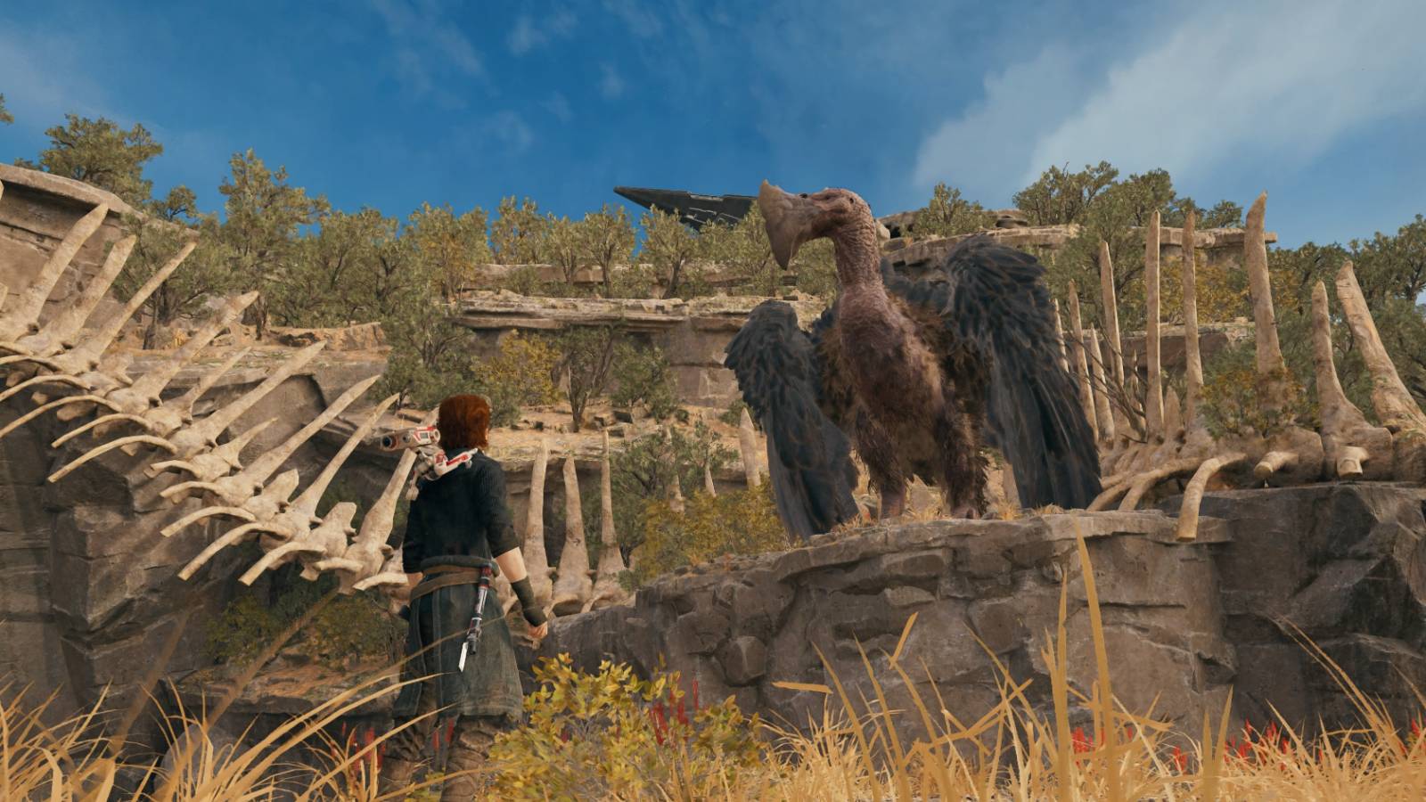 Cal faces a Piasa in Star Wars Jedi: Survivor