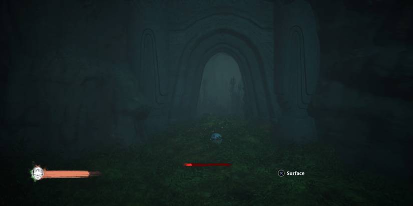 A doorway in The Lord of the Rings: Gollum