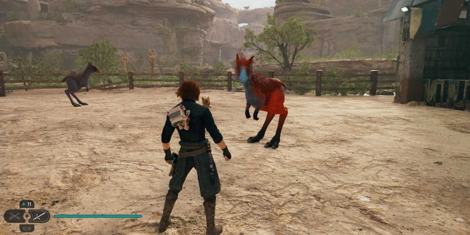 Cal faces two Nekkos in Star Wars Jedi: Survivor