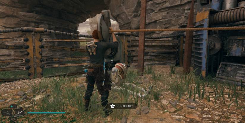 Cal carries a wired device in Star Wars Jedi: Survivor