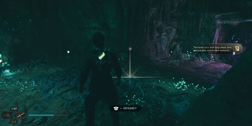 Cal finds a Datadisc in Star Wars Jedi: Survivor