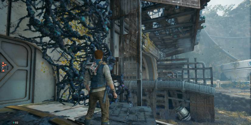 Cal faces a grate in Star Wars Jedi: Survival