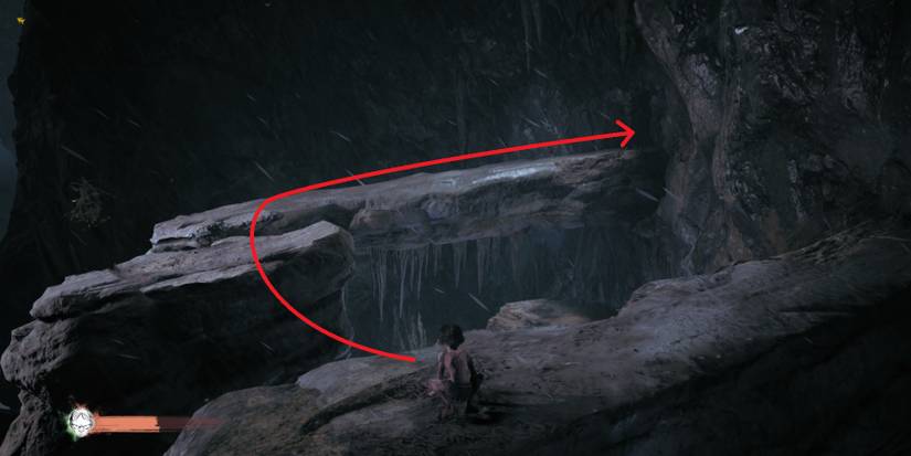 Gollum explores the Shadow Mountains in The Lord of the Rings: Gollum