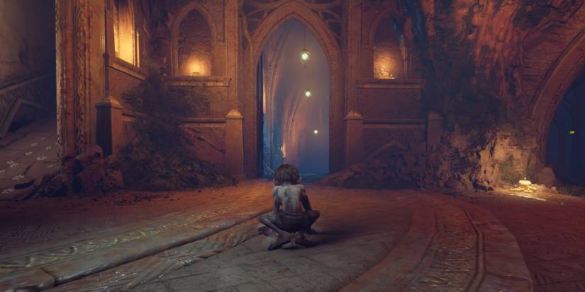 Gollum explores the cellars in The Lord of the Rings: Gollum