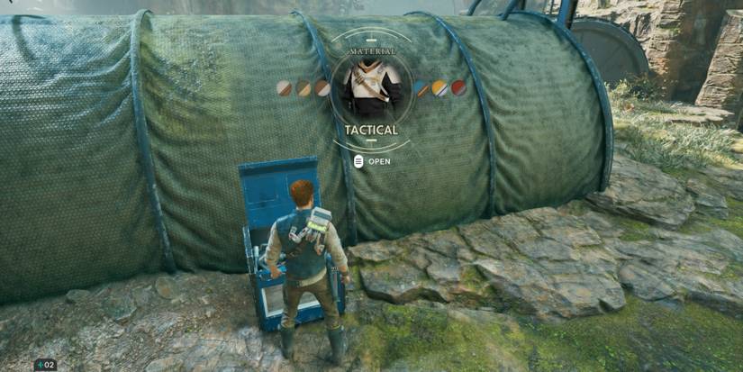 Cal finds the Tactical Jacket in Star Wars Jedi: Survivor