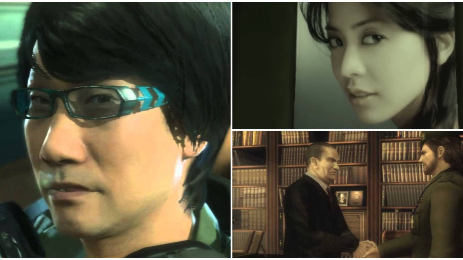 Metal Gear Real People- Hideo Kojima Yumi Kikuchi LBJ