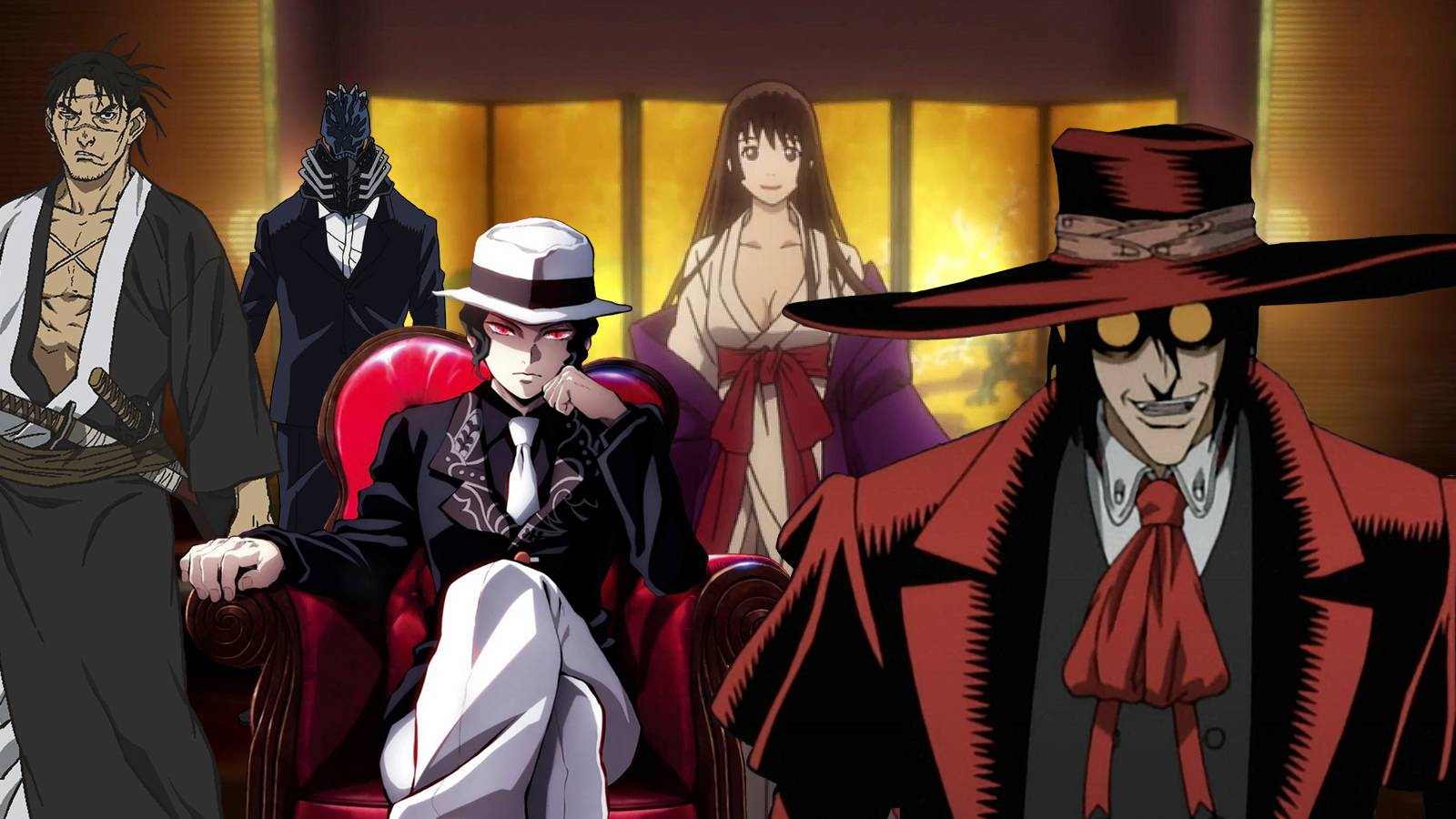 izanami, manji, All For One, Muzan Kibutsuji, and alucard all gather amongst 18 Anime Characters That Are Immortal
