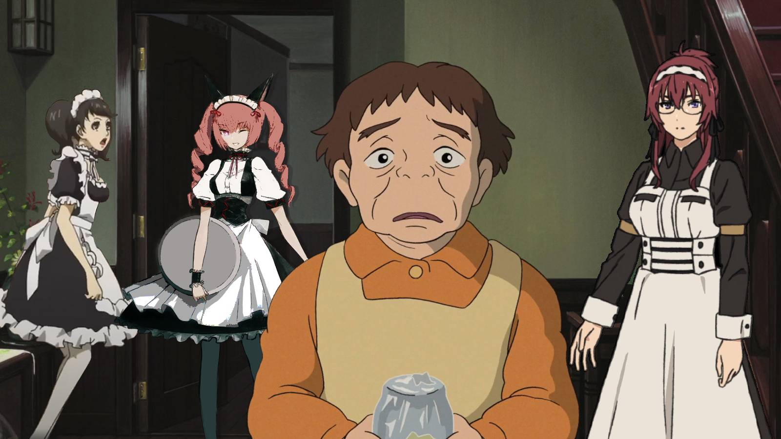 Becky (Sadayo Kawakami). Faris, Haru and Lilia Greyrat are all at your attention for maid service