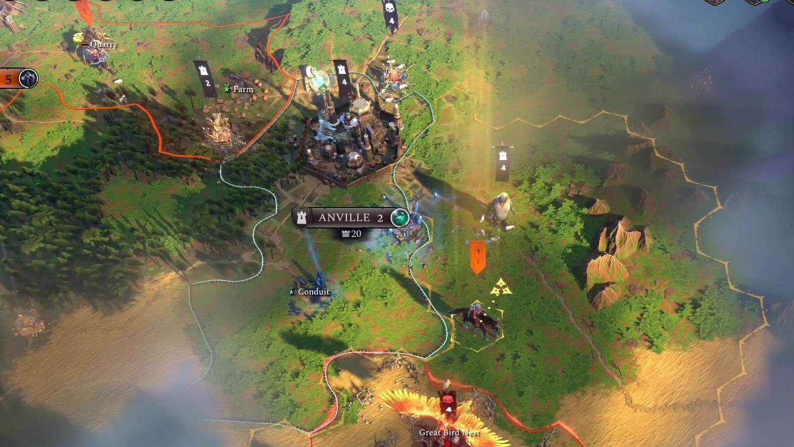 free city on the map