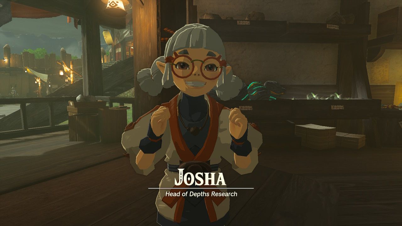 Zelda Tears of the Kingdom Autobuild Guide Josha Depths Camera Research Robbie Quest