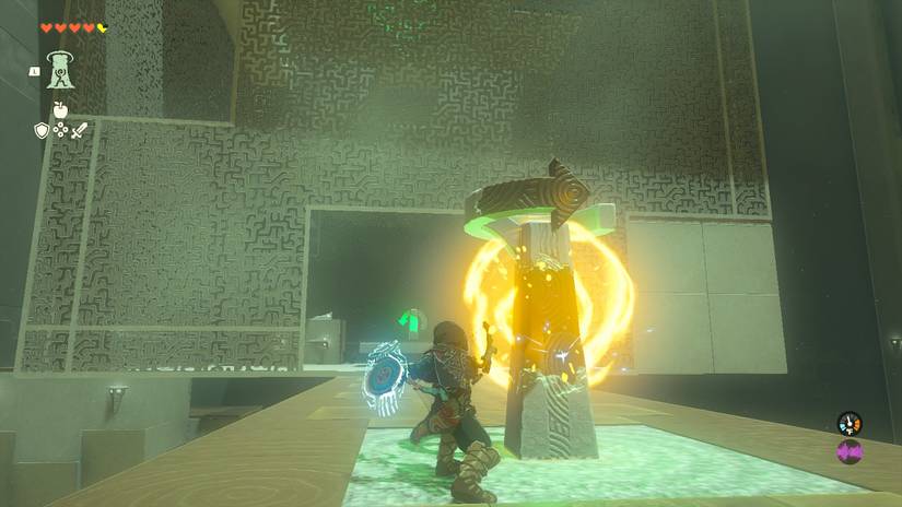 Zelda Tears of the Kingdom Domizuin Shrine Rotate Device