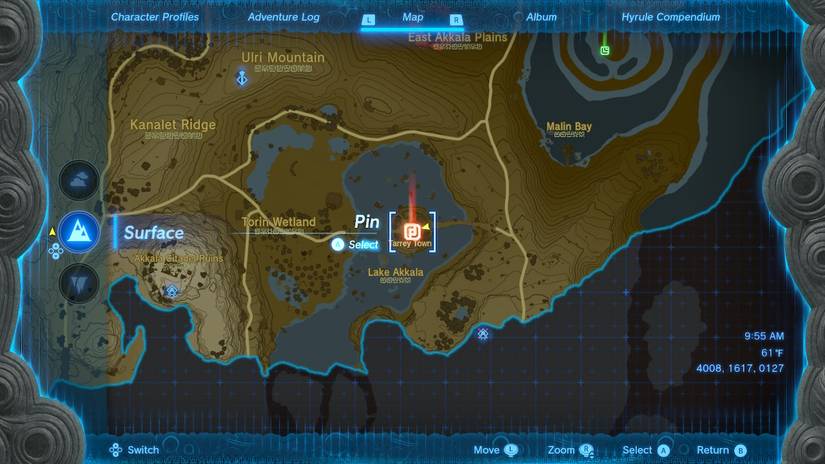 Zelda Tears of the Kingdom Mattison Quest Tarrey Town Location