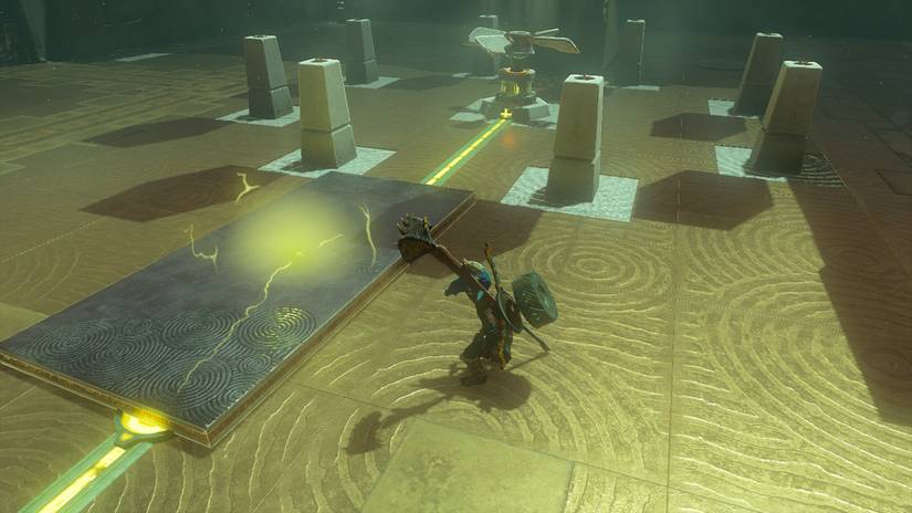 Zelda Tears of the Kingdom Gemimik Shrine Electric Current Turbine