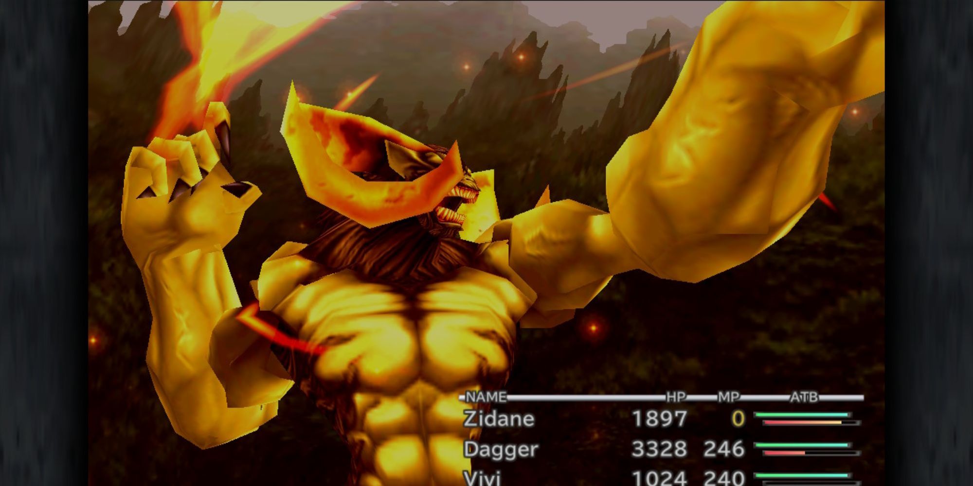 Dagger's summon Ifrit, Final Fantasy 9