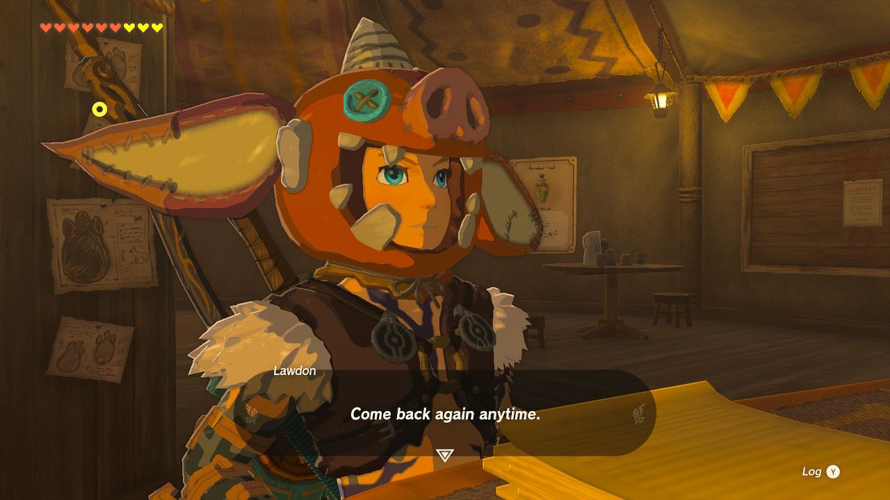 Zelda Tears of the Kingdom Pony Points Stable Rewards Link Bokoblin Mask