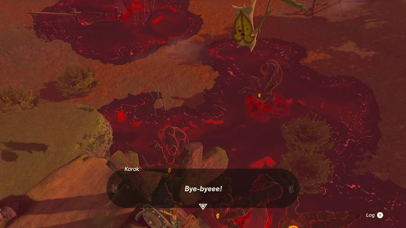 Zelda Tears of the Kingdom Gloom Hands Korok Seed Phantom Ganon