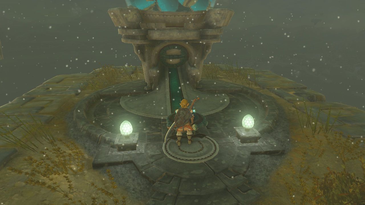 Zelda Tears of the Kingdom Joniu Shrine Location Ralis Channel Treasure Chest Reward Large Zonai Charge