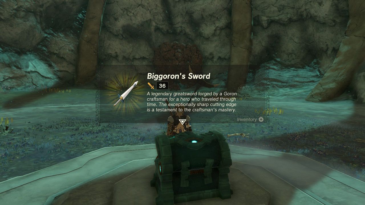 Zelda Tears of the Kingdom Biggoron's Sword Location Guide Stats