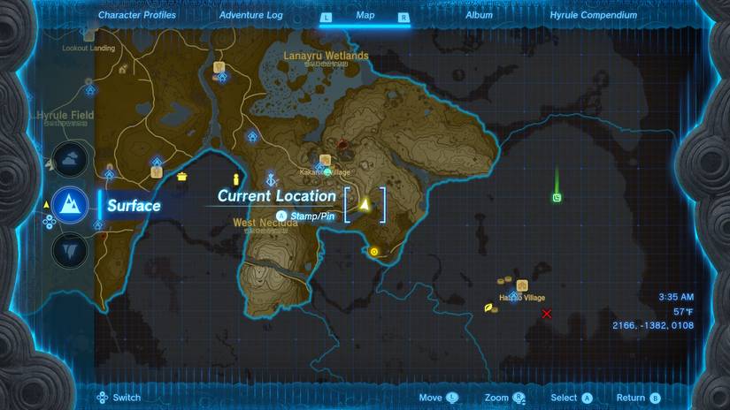 Zelda Tears of the Kingdom Honey Bee Mine Musician Quest Location