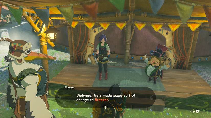 Zelda Tears of the Kingdom Serenade to a Great Fairy Walkthrough Woodland Stable Trotters Breezer Carriage