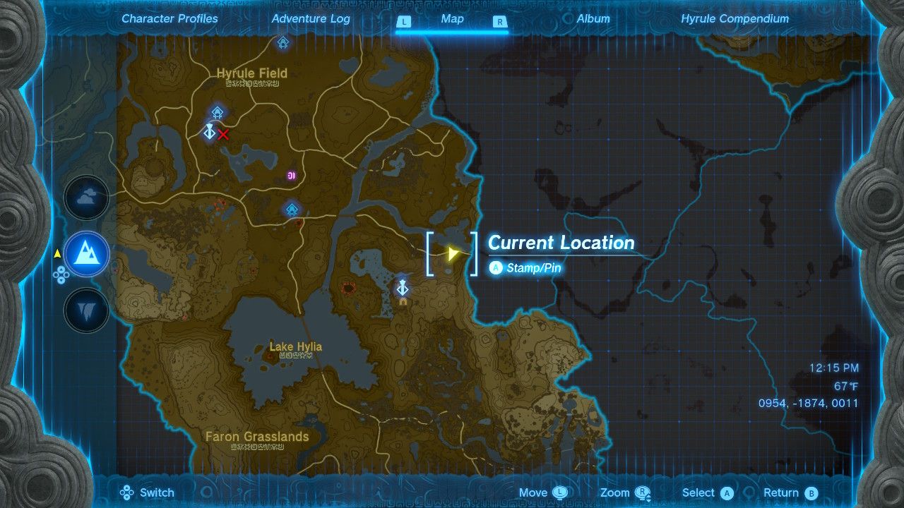 Key Born of Water Zelda Totk Shrine Quest Location Map Hyrule