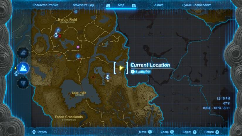 keys born of water zelda totk shrine quest location map hyrule
